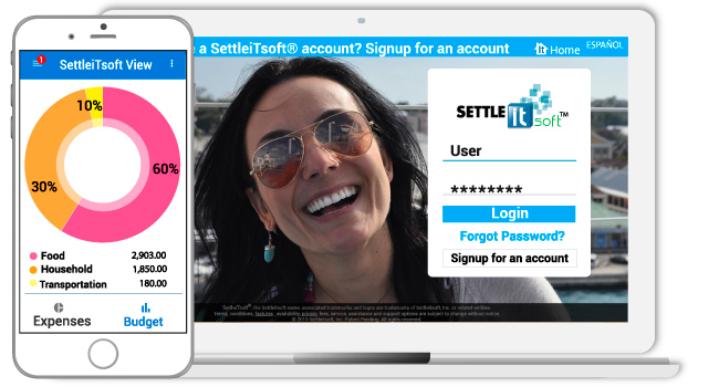 SettleiTsoft application mobile