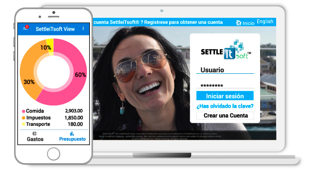 SettleiTsoft aplicación móvil