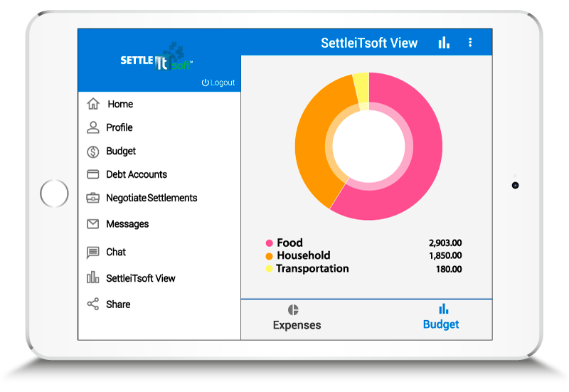 SettleiTsoft mobile application