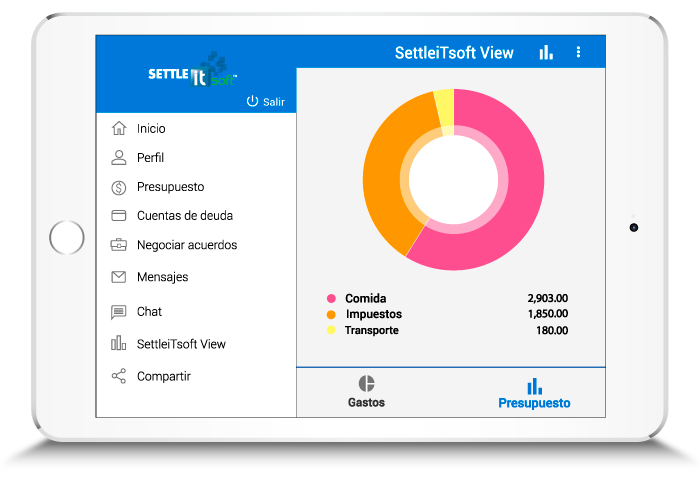 SettleiTsoft mobile application